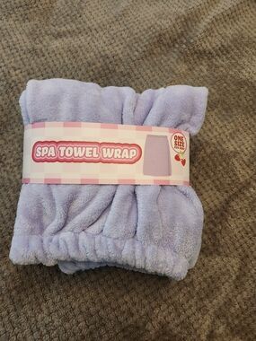 Spa Towel Wrap Bandeau - Lavender One Size